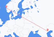 Flights from Astrakhan, Russia to Bergen, Norway