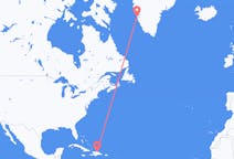 Flights from Santiago de los Caballeros, Dominican Republic to Nuuk, Greenland