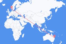 Flights from Sunshine Coast Region, Australia to Kristiansand, Norway