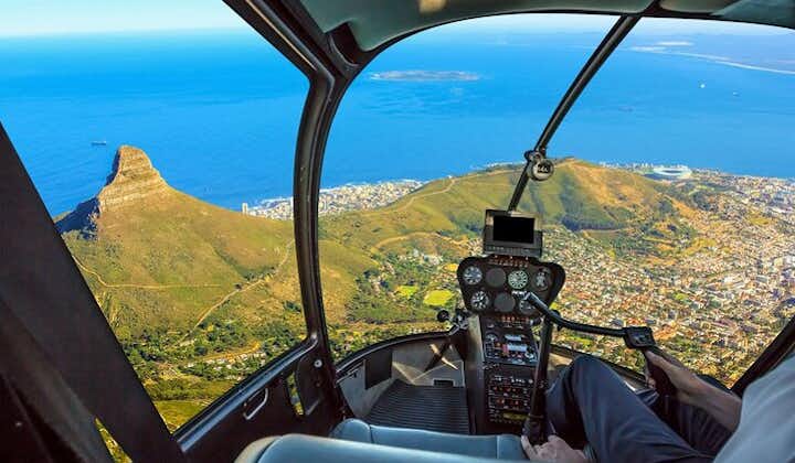 Private Helicopter Transfer from Spetses to Santorini