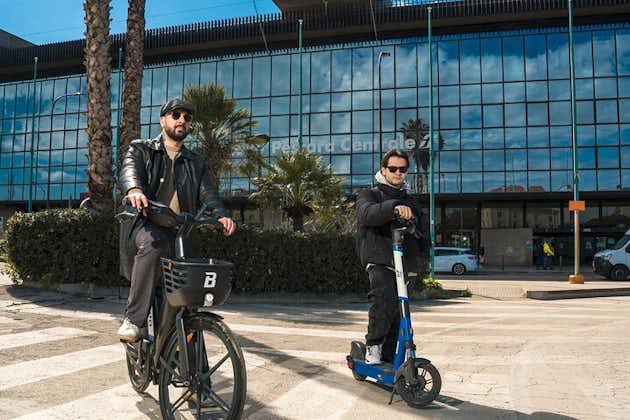 Pescara tour en e-scooter o bicicleta entre arte, sabores y compras.