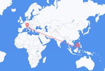 Flyg från Sandakan, Malaysia till Pisa, Italien