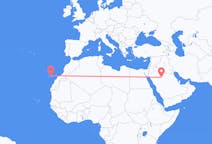 Flights from Ha il, Saudi Arabia to Tenerife, Spain