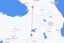Flyreiser fra Kutaisi, Georgia til Sirnak, Tyrkia