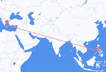 Flyreiser fra Caticlan, Filippinene til Santorini, Hellas