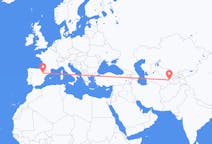 Flights from Qarshi, Uzbekistan to Zaragoza, Spain