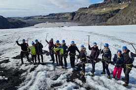 South Coast Adventure with Glacier Hike Day Tour from Reykjavik