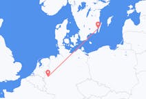 Vluchten van Düsseldorf, Duitsland naar Kalmar, Zweden