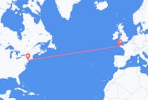 Flights from New York to Brest