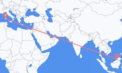 Flüge von Limbang, Malaysia nach Cagliari, Italien
