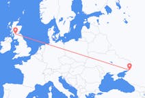 Fly fra Rostov ved Don til Glasgow