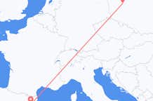 Vols de Poznań pour Barcelone