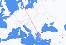 Flights from Samos, Greece to Szczecin, Poland