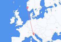 出发地 挪威出发地 斯塔万格目的地 意大利博洛尼亚的航班