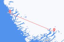 Flyreiser fra Narsarsuaq, Grønland til Paamiut, Grønland