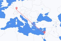 Flights from Tel Aviv in Israel to Stuttgart in Germany