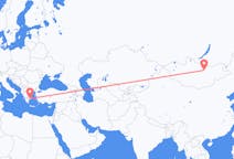 Flights from Ulaanbaatar to Athens