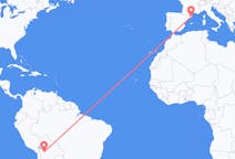 Flights from Oruro, Bolivia to Girona, Spain