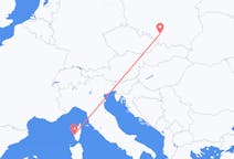 Flyrejser fra Ajaccio til Katowice