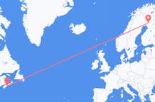 Flyrejser fra Halifax til Rovaniemi