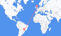 Flights from Ponta Grossa, Brazil to Birmingham, the United Kingdom