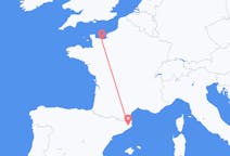 Loty z miasta Caen do miasta Girona