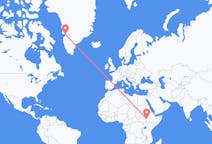 Flights from Gambela, Ethiopia to Ilulissat, Greenland