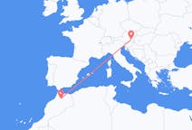 Flights from Fes, Morocco to Graz, Austria