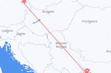 Flyreiser fra Vienna, til Sofia