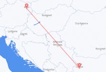 Flyreiser fra Wien, Østerrike til Sofia, Bulgaria
