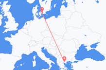 Flyg från Köpenhamn, Danmark till Thessaloníki, Grekland