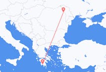 Flug frá Kalamata til Iași