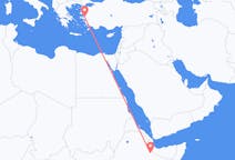 出发地 埃塞俄比亚出发地 吉吉加目的地 土耳其伊兹密尔的航班