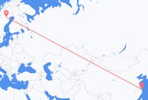 Flights from Shanghai, China to Arvidsjaur, Sweden