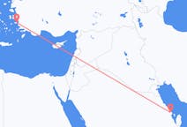 出发地 沙特阿拉伯出发地 达曼目的地 希腊萨摩斯的航班