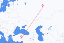 Flights from Izhevsk, Russia to Nevşehir, Turkey