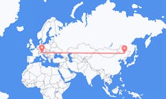 Flyreiser fra Harbin, Kina til Bolzano, Italia
