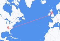 Flights from Atlanta, the United States to Liverpool, England