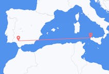 Flyrejser fra Trapani, Italien til Sevilla, Spanien
