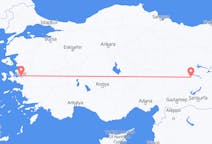 Lennot Izmiristä, Turkki Malatyaan, Turkki