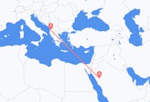 Flights from Al-`Ula to Tirana