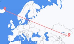 Flights from Korla, China to Egilsstaðir, Iceland