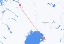 Vluchten van Kiruna naar Oulu