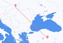 Flyreiser fra Kayseri, til Kosice