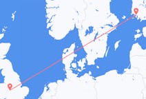 Flyg från Åbo, Finland till birmingham, England
