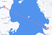 Flights from Aalborg, Denmark to Ängelholm, Sweden