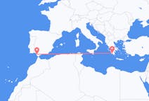 Flyreiser fra Kalamata, Hellas til Jerez, Spania