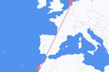 Flyreiser fra Agadir, til Amsterdam