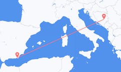Flyreiser fra Sarajevo, Bosnia-Hercegovina til Almeria, Spania