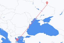 Flights from Belgorod, Russia to Skiathos, Greece